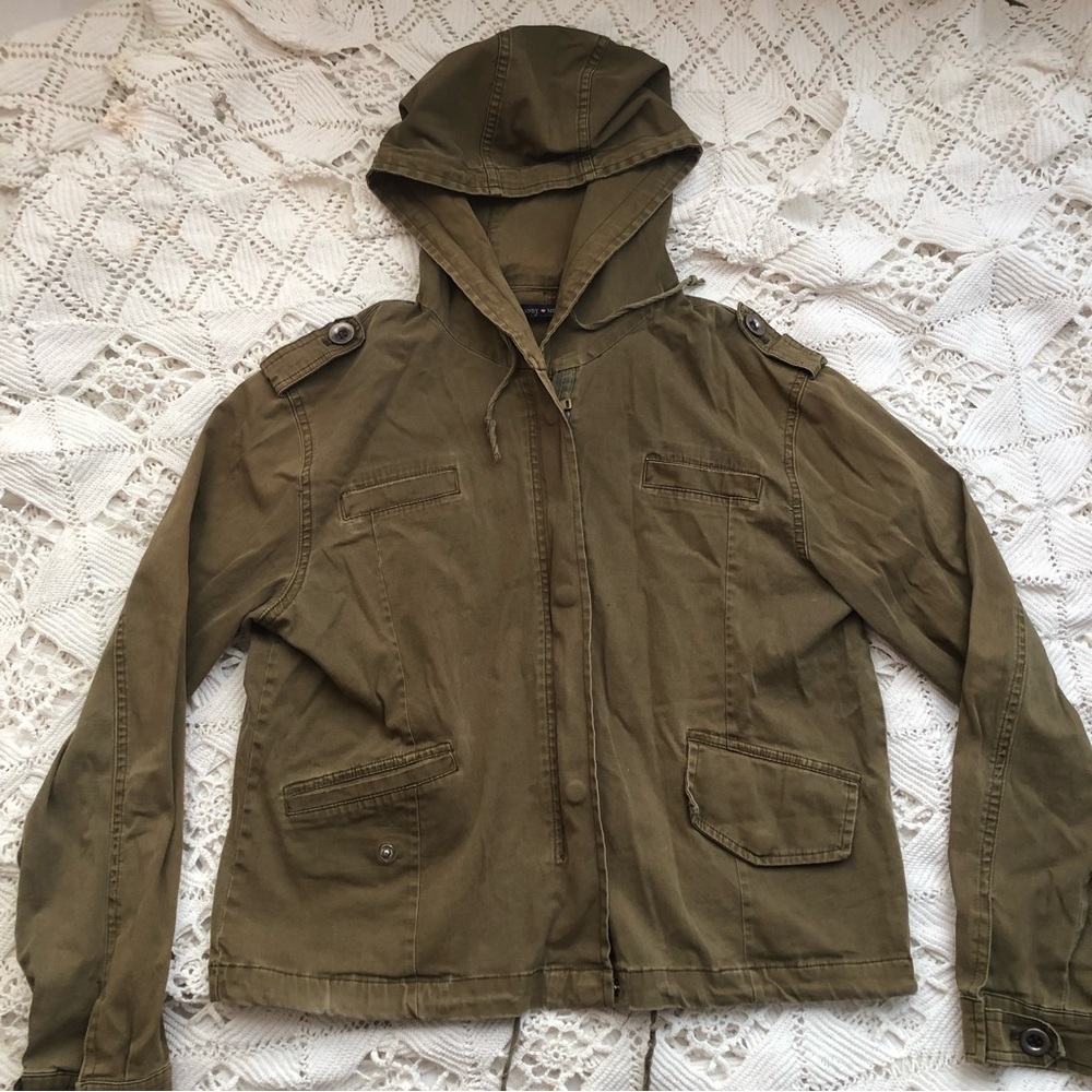 brandy melville military jacket